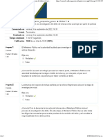 Actividad de Aprendizaje. Pruebas en Una Investigación Del Delito de Tortura Contra Una Mujer Por Parte de Policías