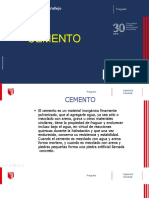 Semana 8 Cemento