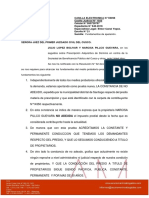 Fundamentos de Apelacion de Sentencia de Prescripcion Adquisitva de Dominio Septiembre 2022