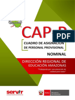 CAP Provisional Nominal 2022