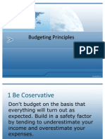 Budgeting Principles: Nursing Administration 4