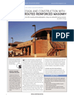 Design and Construction With Grouted Reinforced Masonryt