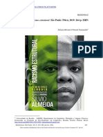 2.1- ALMEIDA, S. Racismo Estrutural. São Paulo_Pólen, 2019. 264 p. ISBN 978-85-98349-75-6