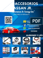 Catalogo Accesorios Hassan JR Rapido