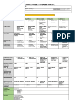 PLANIFICADOR DE LA SEMANA Del 12 AL 16 DE JULIO