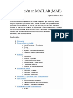 Programación en MATLAB