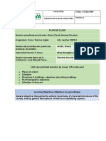 Formato Plan de Clase Primera Semana