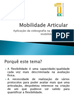 Mobilidade Articular Apresentação