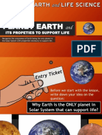 Earth Sci Characteristics of A Habitable Planets