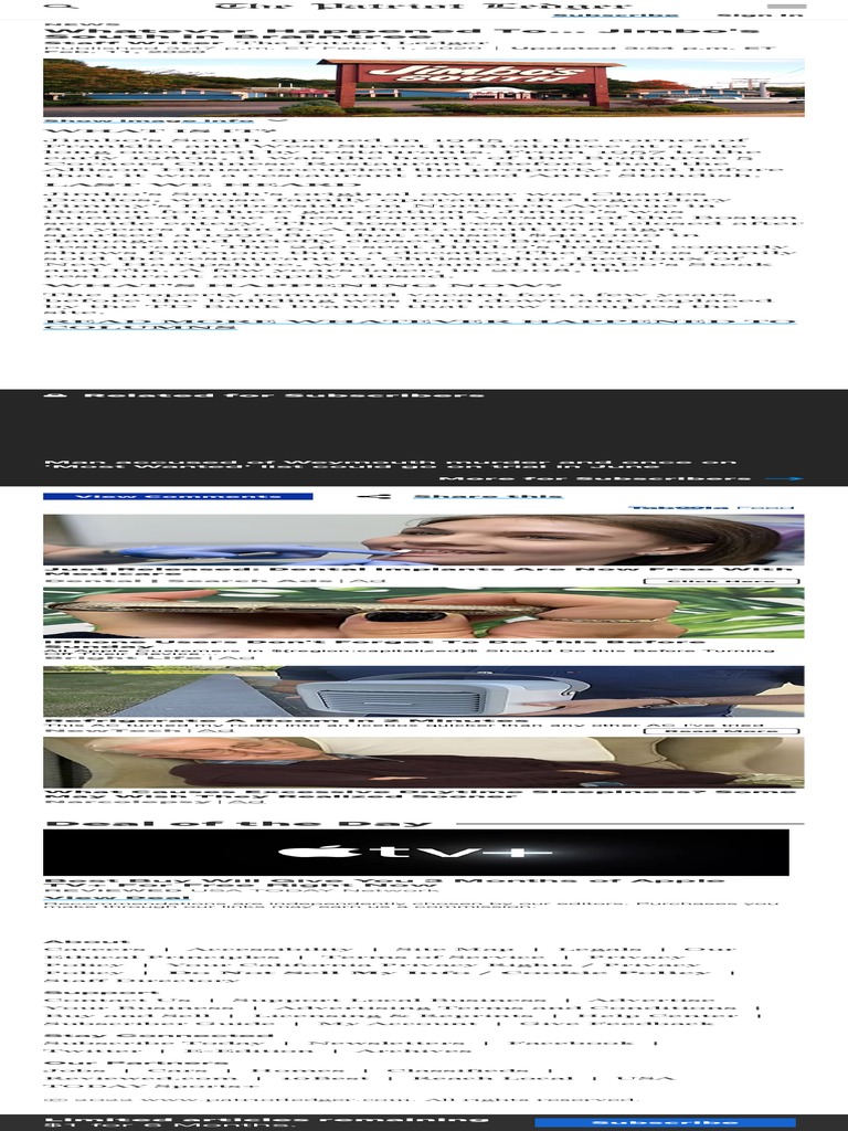 Whatever Happened To... Jimbo's South in Braintree PDF Privacy