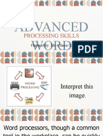 Lesson 3 - ADVANCED WORD PROCESSING SKILLS