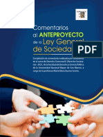 Libro Comentarios Anteproyecto Lgs Estudiantes Unmsm 6abril22