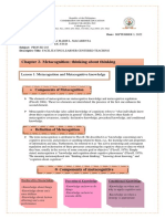 Chapter 2 Metacognition Thinking About Thinking