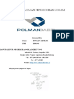 ANALISIS TAHAPAN PENGECORAN LOGAM