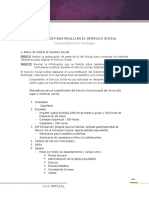 Servicio Social Requisitos para Teología