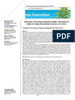 Alternate Wet Drying Method in Paddy Cultivation in India by Using Soil Moisture Sensors: A Review