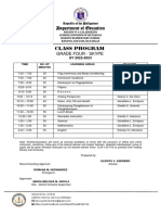 Class Program Final Intermediate