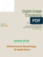 DIP Lecture-14 16 RKJ Mathematical Morphology