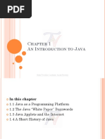 Elective I Java Programming Notes