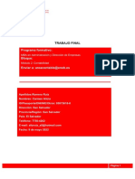 Trabajo final MBA Administración y Dirección de Empresas sobre contabilización operaciones empresa de logística