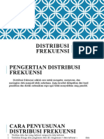 Distribusi Frekuensi