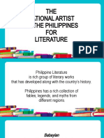 M6 The National Artists of The Philippines For Literature
