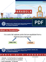 Parabola - Parts and General To Standard Form