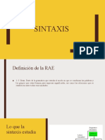 5 Sintaxis