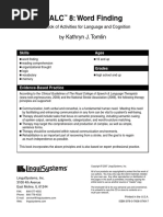 WALC 10: Memory Exercises Guide | PDF | Language Arts & Discipline