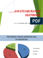 Kegawatdaruratan Maternal