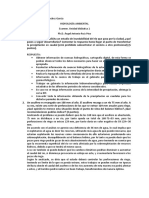 Hidrología Ambiental-Examen 1