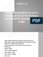 Topic 12 Sistem Pengumpulan Data Rekam Medis Di Bidan Praktik Mandiri