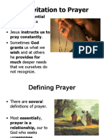 Cle Lesson 1 Prayer