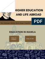 Group 1 - Higher Education and Life Abroad Part 1