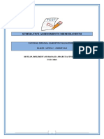 Summative Assessments Memorandum