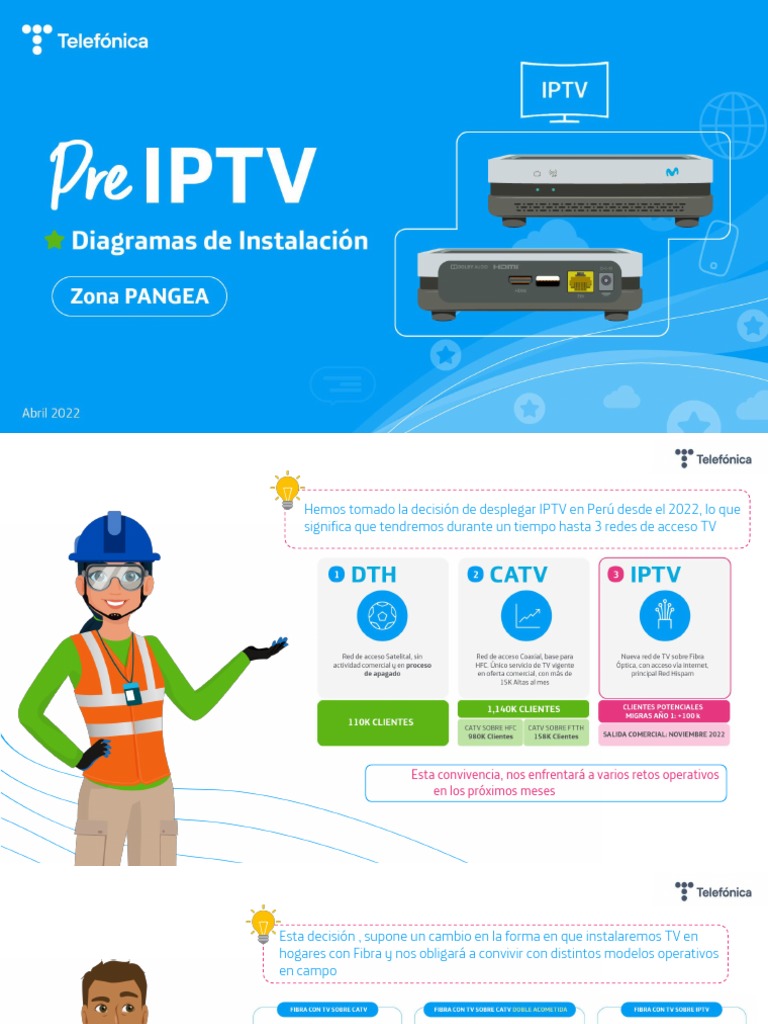 Implementación de IPTV en Perú 2022 | PDF | Telecomunicaciones ...