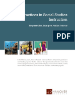 Practices in Social Studies Instruction