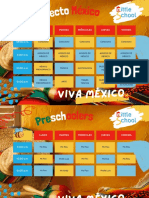 Proyecto México Horarios Ciclo Escolar 2022-2023