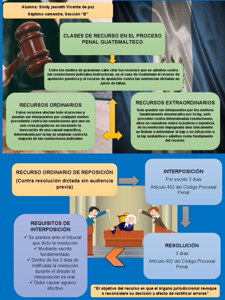 Recursos en el Proceso Penal Guatemalteco | PDF | Apelación | Ley común