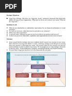 BA 427 Strategic Objectives