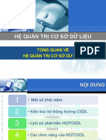 DBMS-C1 - Tong Quan HQTCSDL