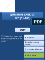 Question Bank 12 PEC (51-100