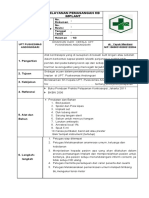 Pelayanan Pemasangan KB Implan