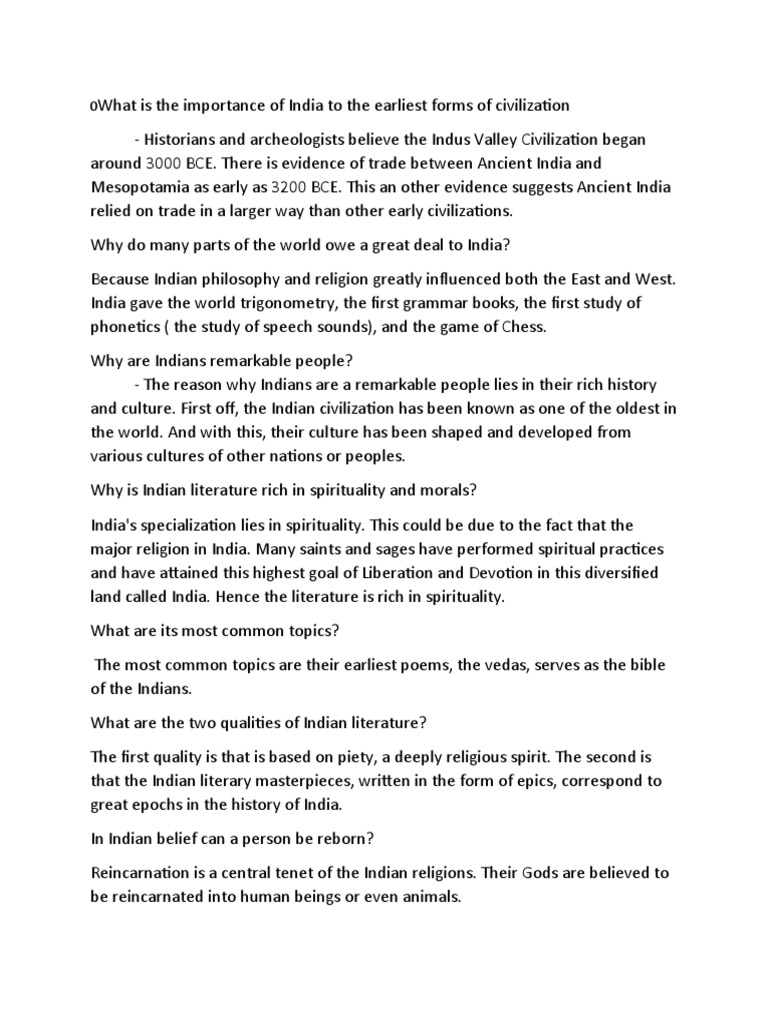 Exploring Indian Literature Pdf Reincarnation Indian Literature