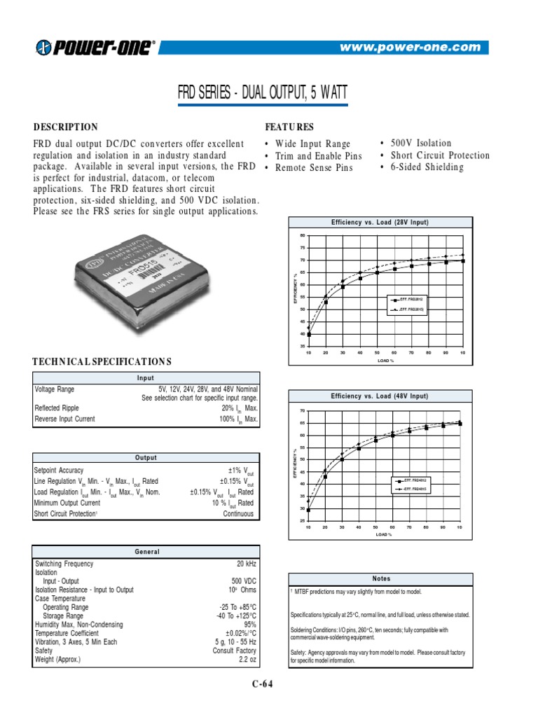 Datasheet PDF Power Supply Electronic Engineering