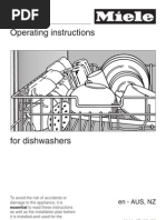 Miele Dishwasher Manual