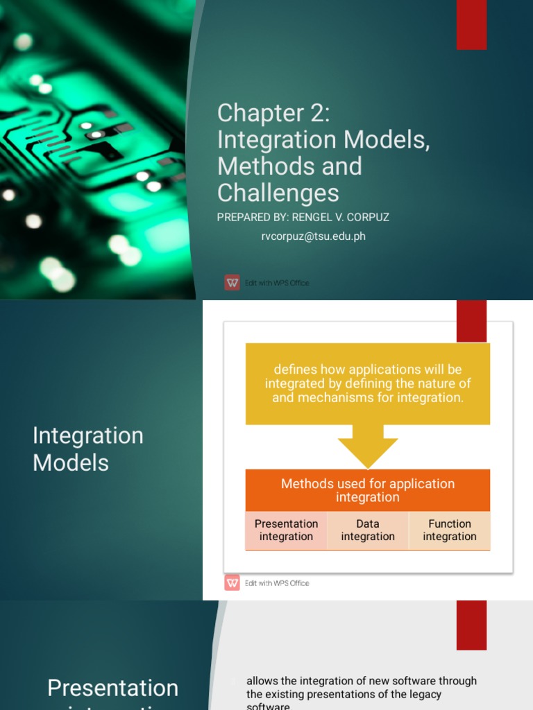 Integration Models and Challenges | PDF | Computer Network | Databases
