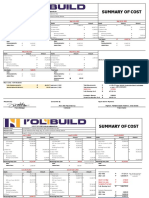 DVP - Summary of Cost Aug 2022