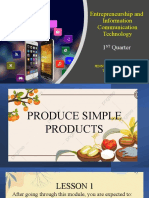 Entre Ict Produce Simple Products