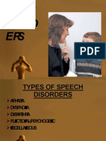 Speech Disorders
